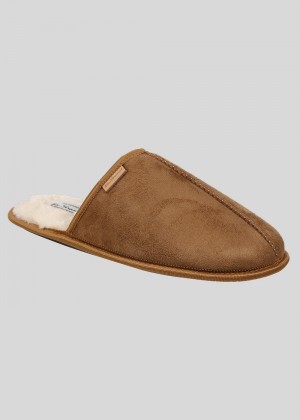 Ben Sherman Country Club Slipper ブラウン | 932457-OQX