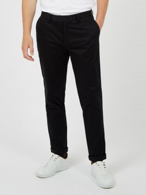 Ben Sherman Signature Slim Stretch Chino パンツ 黒 | 986510-HFO