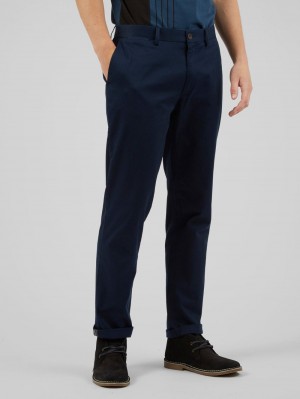 Ben Sherman Signature Slim Stretch Chino パンツ ネイビー | 028613-CKS