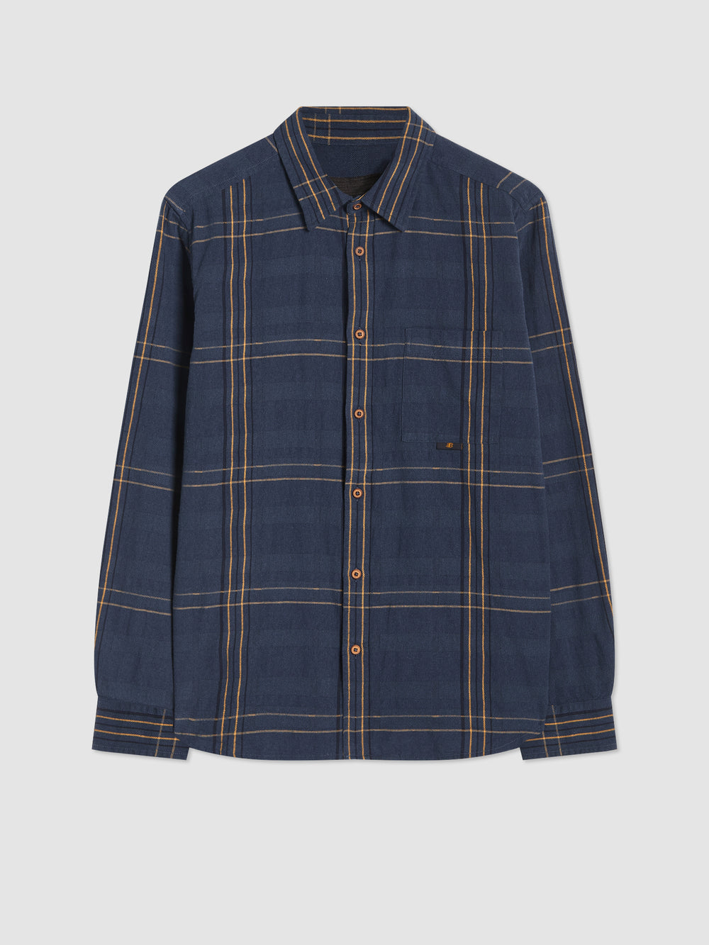 Ben Sherman B by Ben Sherman Indigo Check シャツ インディゴブルー | 876903-VXB