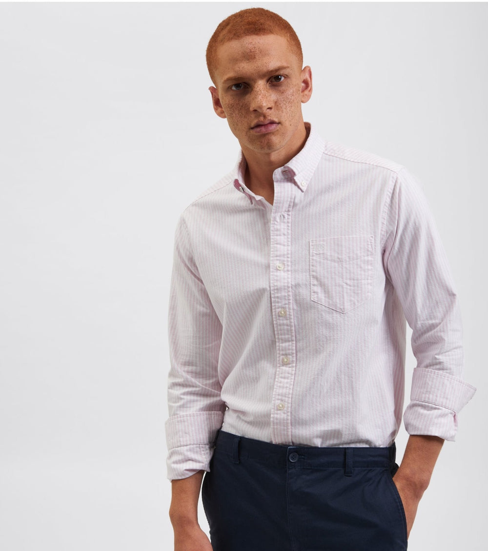 Ben Sherman Brighton Oxford シャツ ピンク | 156047-AFZ