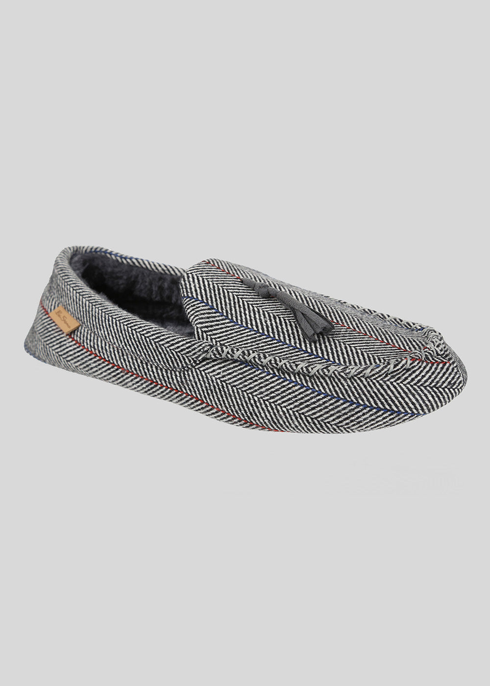 Ben Sherman Cliveden House Moccasin Slipper グレー | 510832-XQS