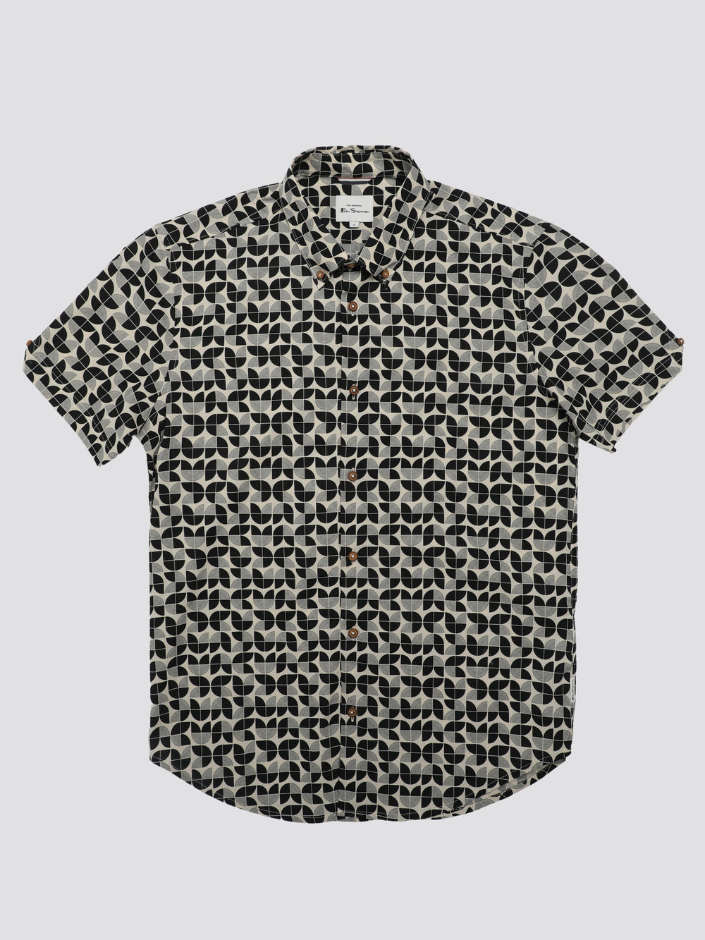 Ben Sherman Linear シャツ 黒 | 096142-APK