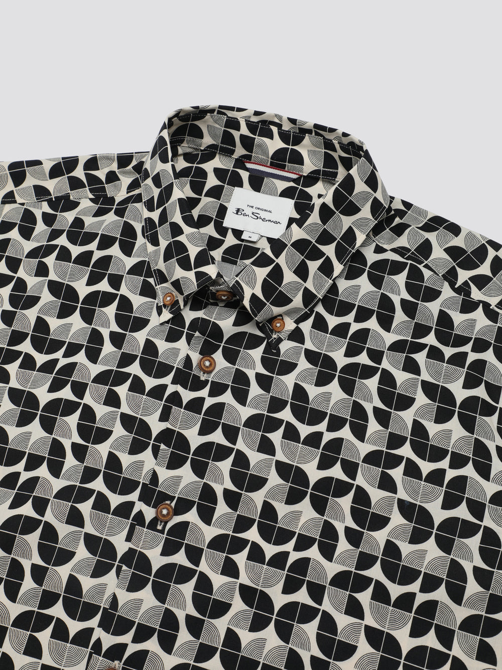 Ben Sherman Linear シャツ 黒 | 096142-APK