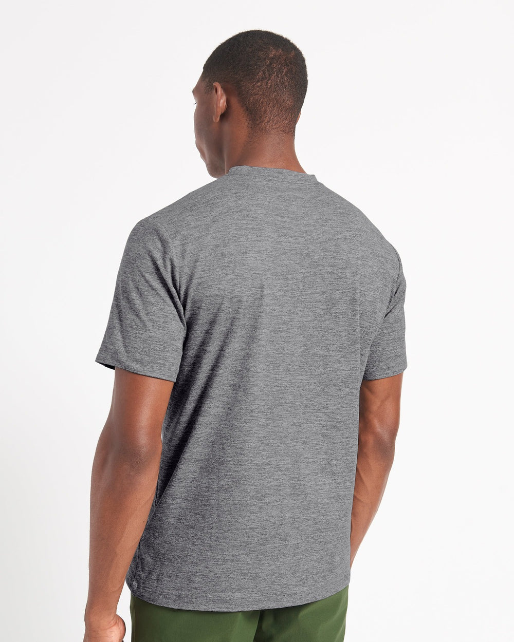 Ben Sherman Performance Stretch Marl Tシャツ グレー | 045731-ZQH