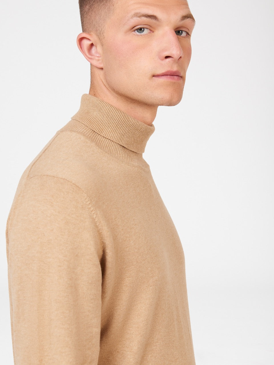 Ben Sherman Signature Roll Neck ニットウェア グレー | 407196-CRK