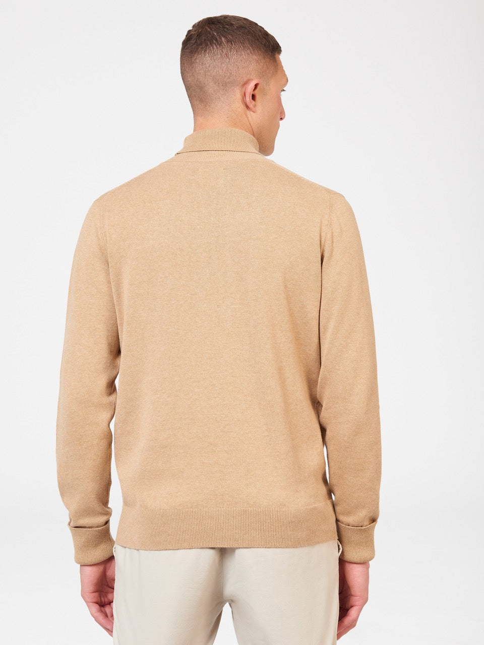 Ben Sherman Signature Roll Neck ニットウェア グレー | 407196-CRK