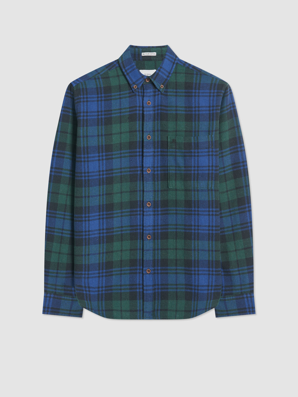 Ben Sherman Signature Tartan Check シャツ 緑 | 120598-FMD