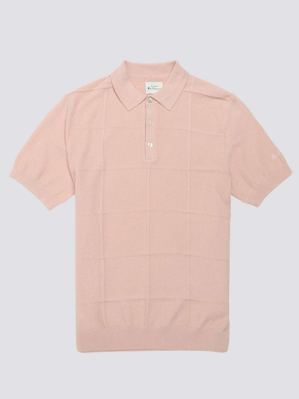 Ben Sherman Signature Textured Polo ニットウェア ピンク | 421083-IJZ